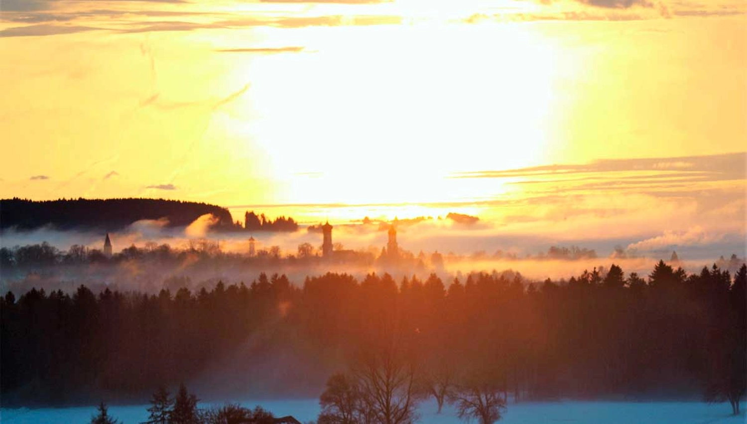 Ferienhaus Sonnenuntergang