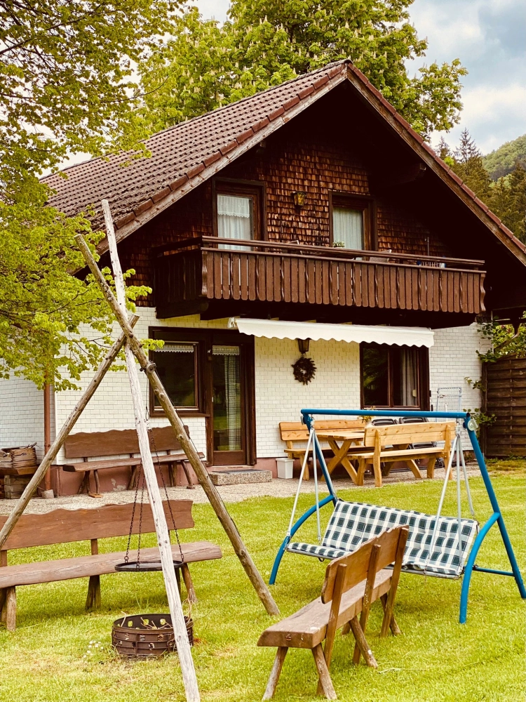 Ferienhaus mit Garten