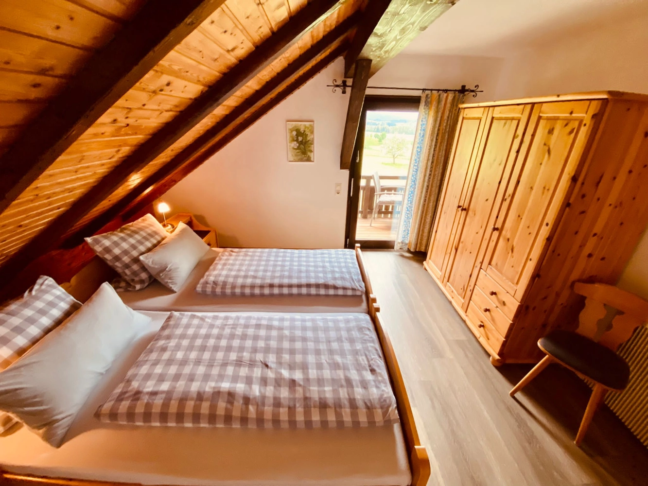Schlafzimmer im Ferienhaus