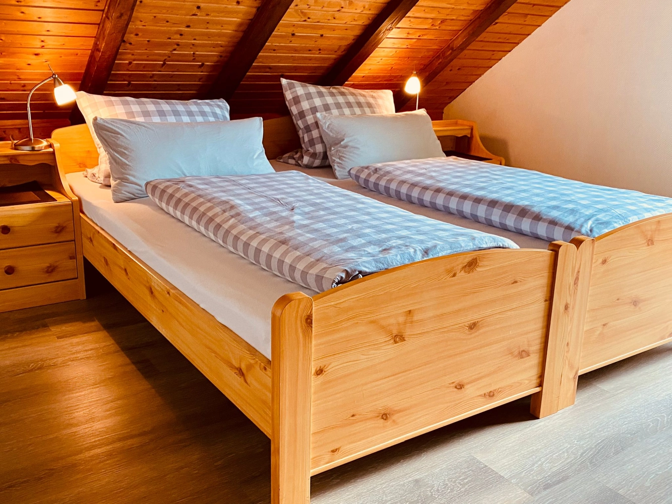 Schlafzimmer im Ferienhaus